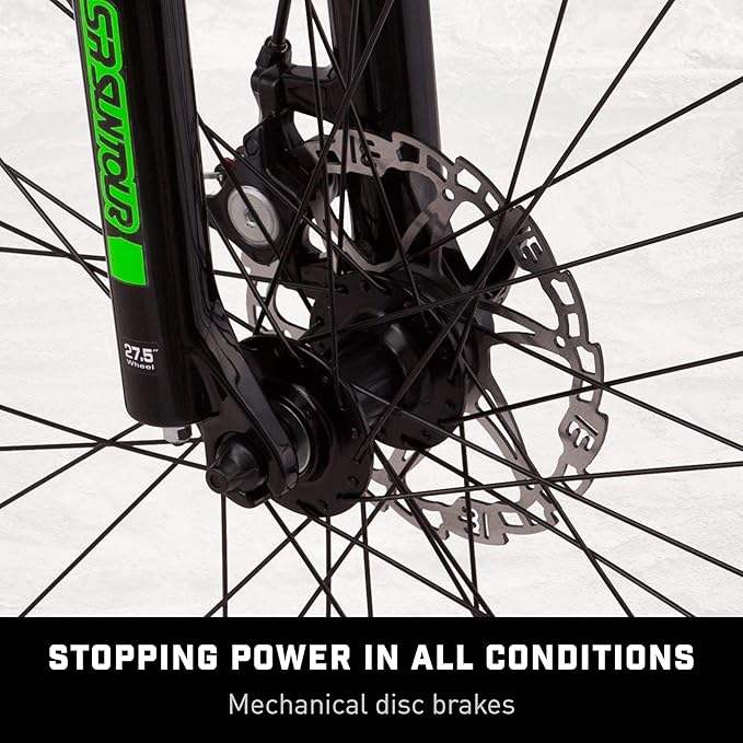 Mongoose Switchback Comp Expert Sport Trail Mountain Bike for Adult Men Women, 16/18/21-Speed Options, 27.5-Inch Wheels, Disc Brakes, Small Medium or Large Aluminum Frames, Hardtail Bicycles