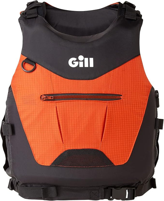 GILL US Coast Guard Approved Side Zip Personal Flotation Device PFD - Ideal for use with All Watersports Sailing, Paddle Sports, Paddleboard, Kayaking & Canoeing