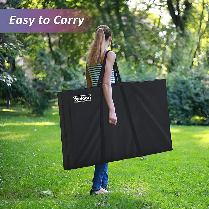 Cornhole Set, Regulation/Tailgate Size Cornhole Boards with 8 Bean Bags and Carrying Case, 4x2/3x2 Corn Hole Outdoor Game Toss Board for Adults Outside Activities