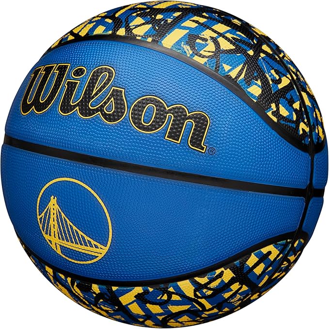 WILSON NBA Team Graffiti Basketballs - Size 7-29.5"