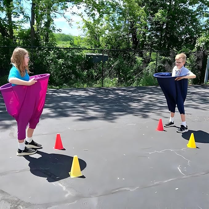 Granny Pants Yard Game, 2025 New Granny Pants Outdoor Game with Bouncy Balls, Giant Outdoor Games for Adults and Family, Funny Party Yard Games