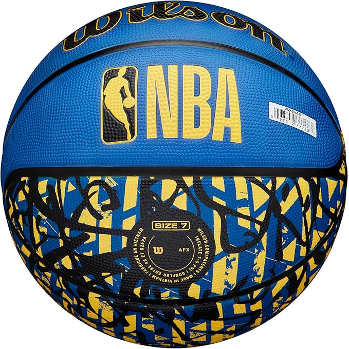 WILSON NBA Team Graffiti Basketballs - Size 7-29.5"