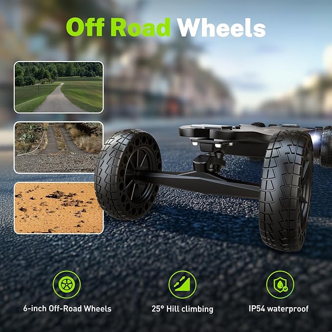 isinwheel V4/V6/V6pro/V8/V10 Electric Skateboard with Remote, 250W/450W/500W/1200W/3000W Brushless Motor, 9Mph/12Mph/30 Mph /32Mph Top Speed, Electric Longboard for Adults ＆Teens