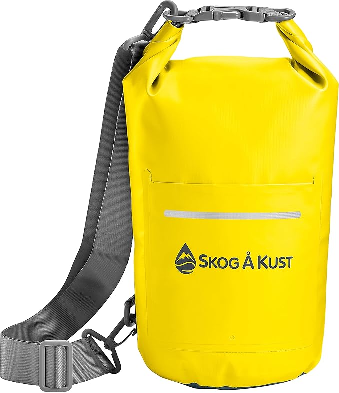 Skog Å Kust DrySak - Roll Top Waterproof Bag for Travel & Outdoors - 5, 10 & 20 Liter sizes