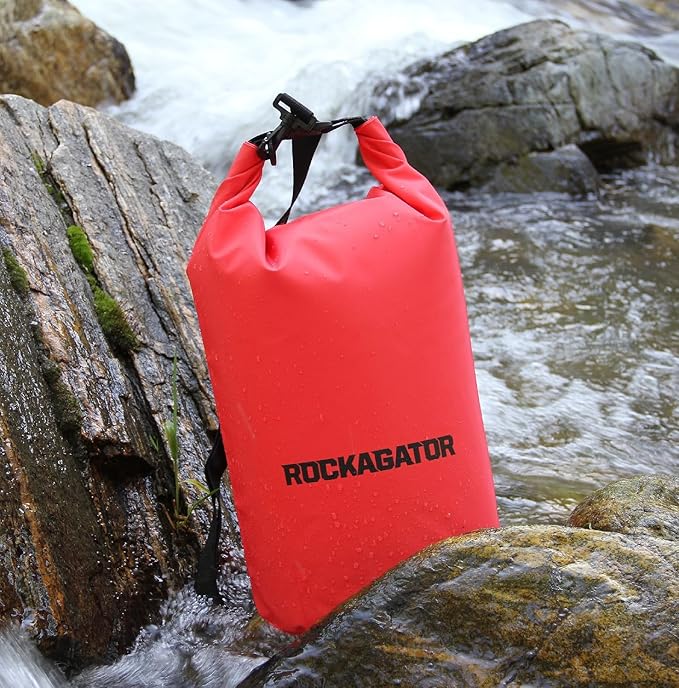 Waterproof Dry Bags 100% Water Proof Dry Bag with Detachable Shoulder Strap | Can Be Submersed in Water and Will Keep Your Gear Dry on the River, Lake, Raft, Kayak (10L, 20L, 30L, 50L)