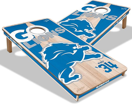 YouTheFan NFL 2’ x 4’ Professional Wood Cornhole Game