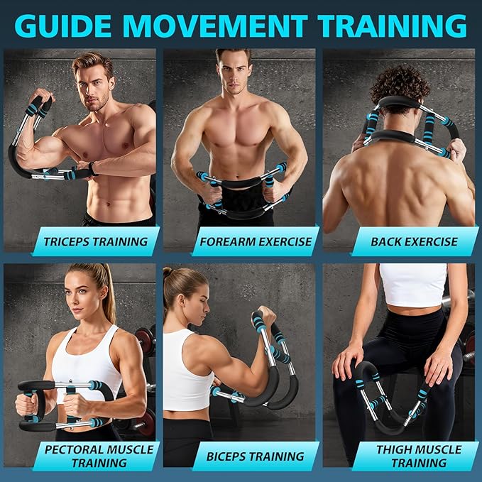 Twister Arm Trainer, Adjustable 3 Resistance Levels 60-100 lbs, Chest Workout Equipment, Arm Trainer, Twister Arm Trainer for Men & Women