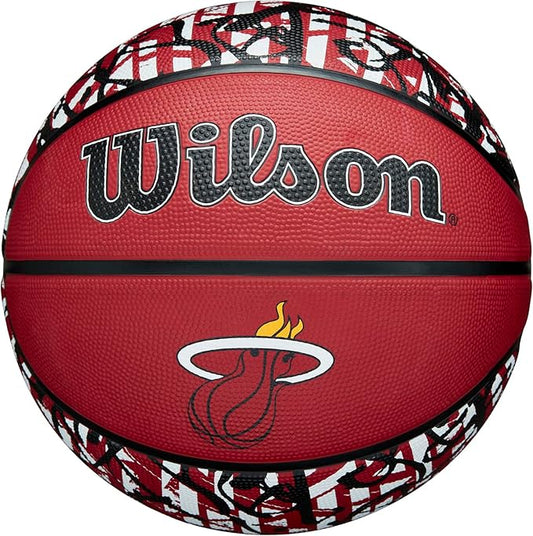WILSON NBA Team Graffiti Basketballs - Size 7-29.5"