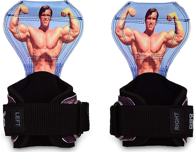 Cobra Grips PRO Weight Lifting Gloves Heavy Duty Straps Alternative Power Lifting Hooks for Deadlifts Adjustable Neoprene Padded Wrist Support Bodybuilding