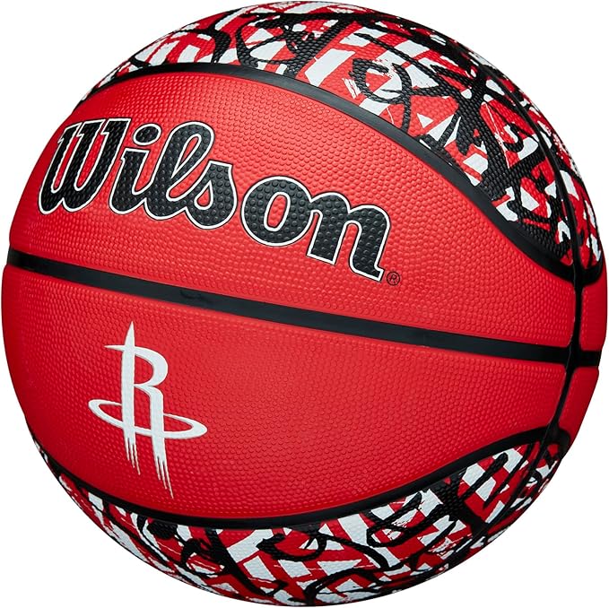 WILSON NBA Team Graffiti Basketballs - Size 7-29.5"