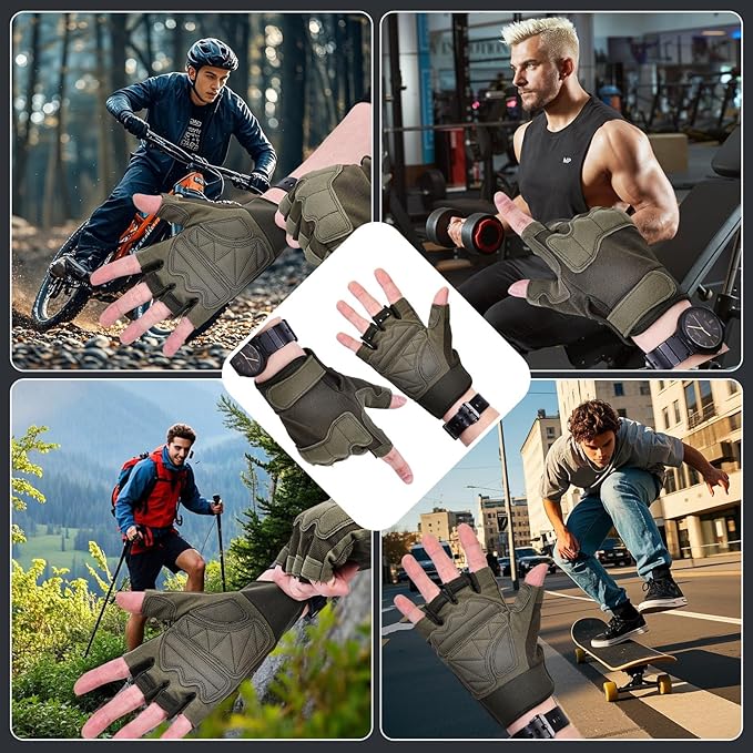 Weight Lifting Gloves, Gym Gloves for Men and Women, Full Palm Protection for Sports, Weightlifting, Training, Cycling, Pull-Ups, Rowing, and Mountaineering, Size : XX-Large