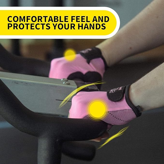 Hornet Watersports Light Pink Rowing Gloves for Women Ideal for Indoor Rowing, Sculling, Kayak, SUP, Outrigger Canoe, Dragon Boat and Other Watersports