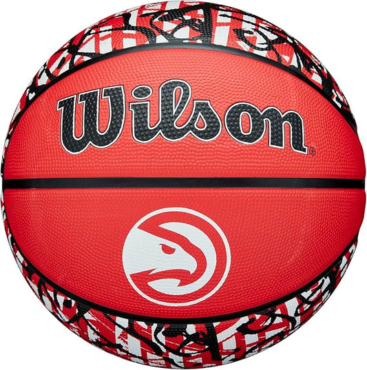 WILSON NBA Team Graffiti Basketballs - Size 7-29.5"