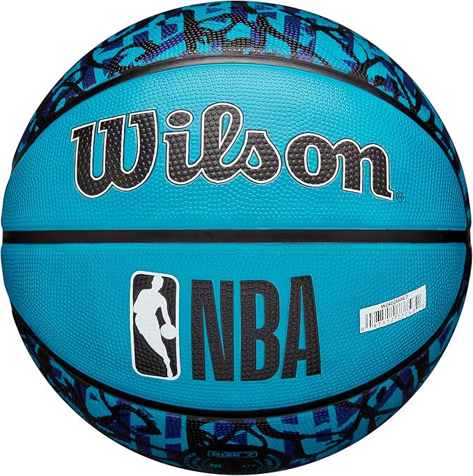 WILSON NBA Team Graffiti Basketballs - Size 7-29.5"