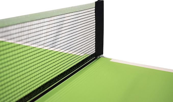 Butterfly Family Mini Ping Pong Table | 1 Piece Portable Ping Pong Table for Tailgating Games | 2ft Height | Great Ping Pong Table for Small Kids | Adjust Angles for Slower Play, Green (TFAMGN)