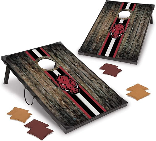 Wild Sports NCAA 2' x 3' MDF Deluxe Cornhole Set - with Corners and Aprons