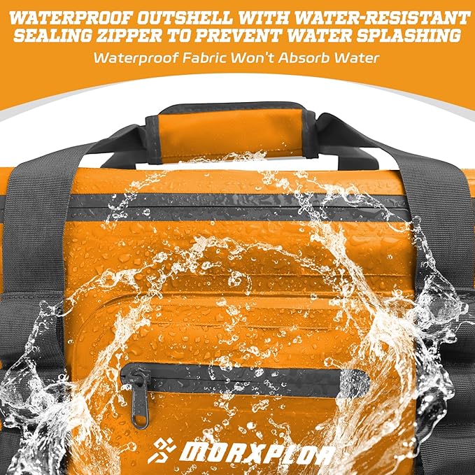Waterproof Shell 24 cans Paddle Board Cooler Bag, Sup Deck,Kayak Cooler Bag Accessories