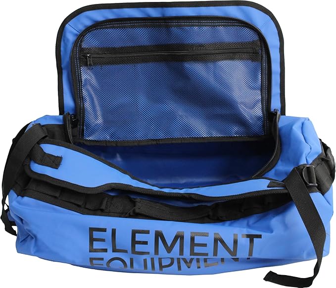 Element Equipment Trailhead Duffel Bag Shoulder Straps Waterproof Imperial Blue Medium