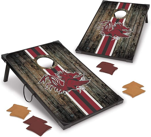 Wild Sports NCAA 2' x 3' MDF Deluxe Cornhole Set - with Corners and Aprons