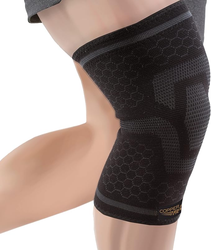 Copper Fit ICE Knee Compression Sleeve Infused with Menthol