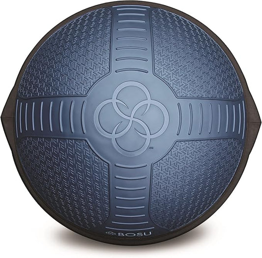 Bosu Half Ball Home Balance Exercise Trainer for Strength and Flexibility Workouts with Built to Last Burst Resistant Material and Hand Pump
