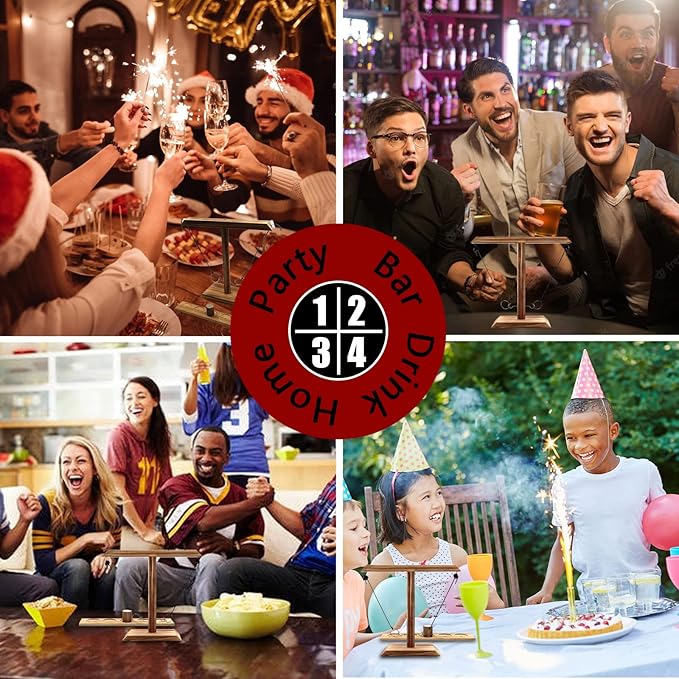 Hook and Ring Game Handmade Wooden Toss Game for Kids and Adults,Yard Games,Toss Game for Bars,Home,Party