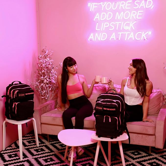 WOLFpak 35L Backpack (Black Neon Pink)