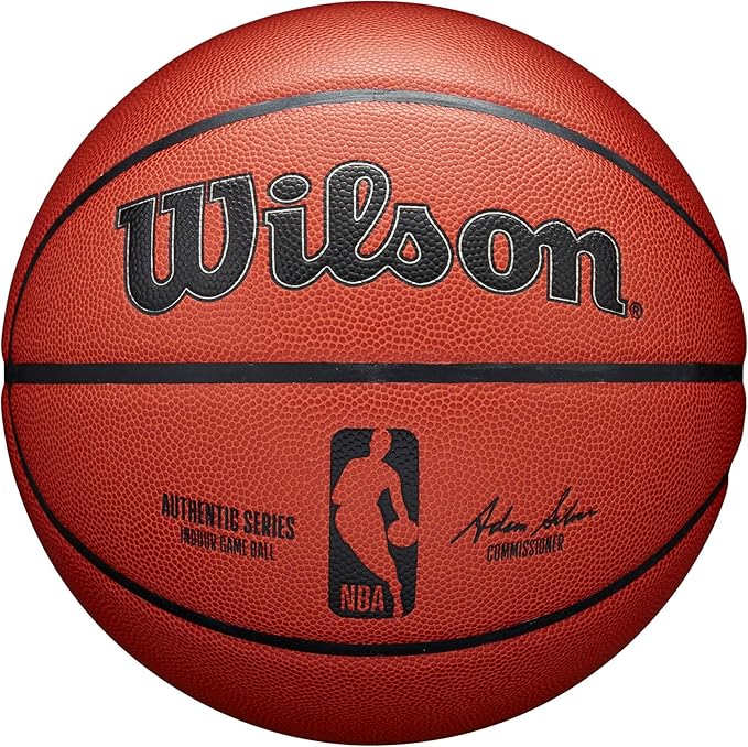 WILSON NBA Authentic Indoor Competition Basketballs - Size 6 and Size 7
