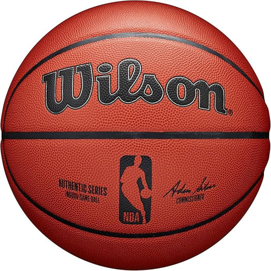 WILSON NBA Authentic Indoor Competition Basketballs - Size 6 and Size 7