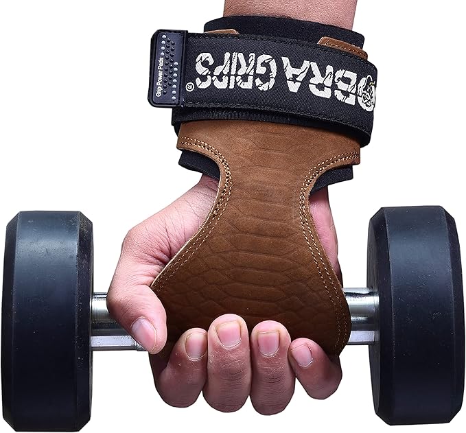 Cobra Grips PRO Weight Lifting Gloves Heavy Duty Straps Alternative Power Lifting Hooks for Deadlifts Adjustable Neoprene Padded Wrist Support Bodybuilding