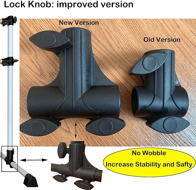 MARFULA 4 Ft Portable Wood Ballet Barre Ballet Bar Dance Barre Freestanding with Carry Bag