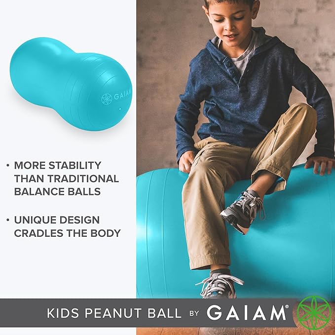 Active Seat Peanut Shaped Bounce Desk Chair, Exercise Yoga Balance Sitting Ball