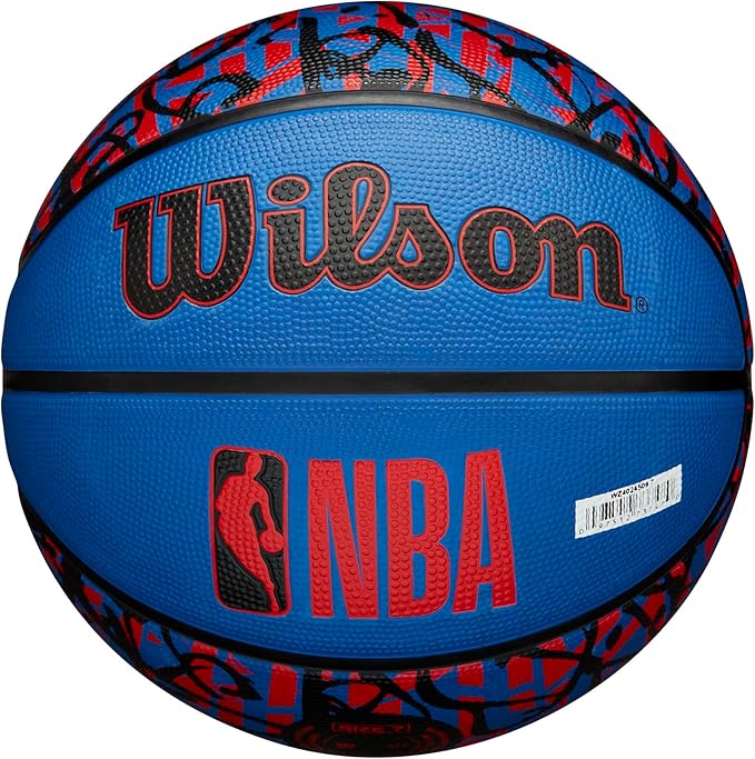 WILSON NBA Team Graffiti Basketballs - Size 7-29.5"