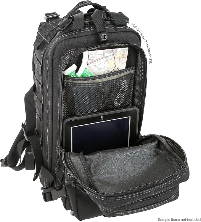MAXPEDITION Falcon-II Backpack, 23L Tactical Backpack, Survival Pack, Bug Out Bag, MOLLE Go Bag for EDC, 0513