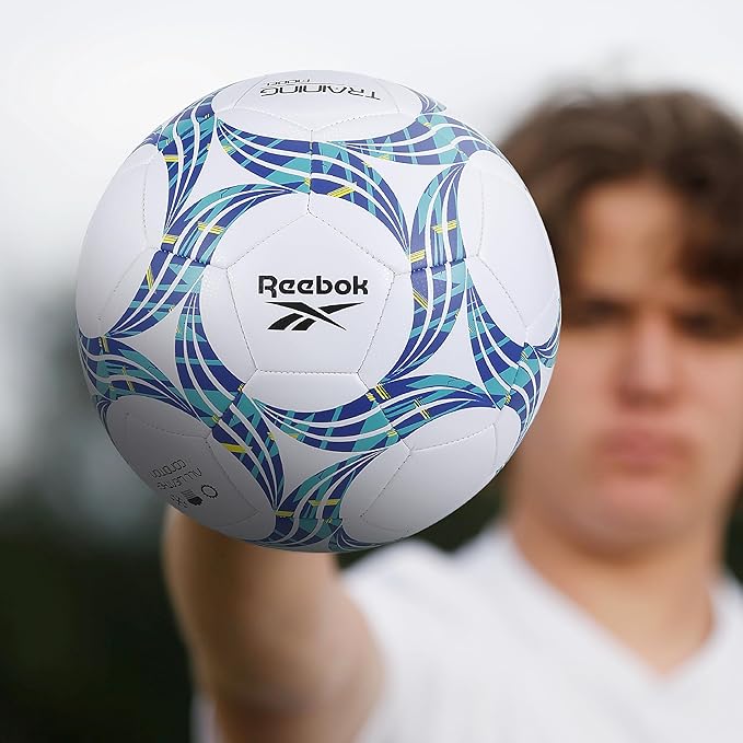 Reebok - Premium Soccer Ball, Advanced Build for Control & Durability, Size 5