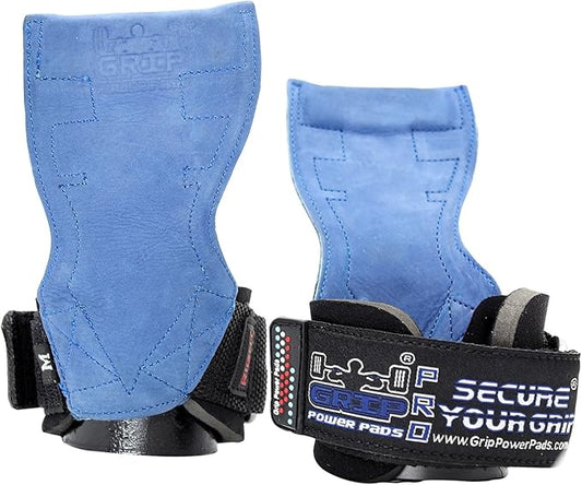 Lifting Grips PRO Weight Gloves Heavy Duty Barbell Gymnastics Straps Alternative to Power Hooks Deadlifts Adjustable Neoprene Padded Wrist Wrap