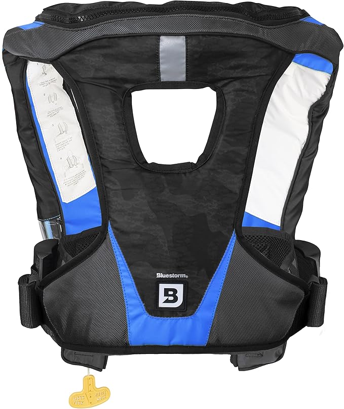 BLUESTORM Arcus 40 Automatic Inflatable PFD Life Jacket for Adults | US Coast Guard (USCG) Approved Life Vest