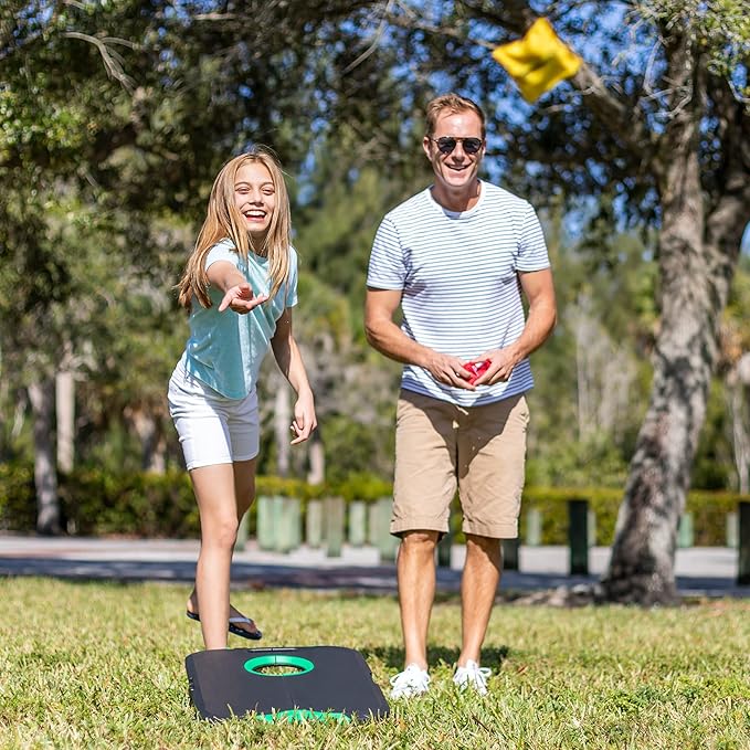 EastPoint Sports Go! Gater Cornhole – Light-Up and Travel Versions – Easy Storage & Light-Weight – Perfect for Outdoor and Indoor Play