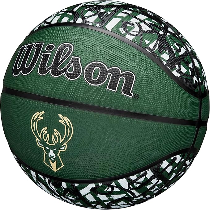 WILSON NBA Team Graffiti Basketballs - Size 7-29.5"