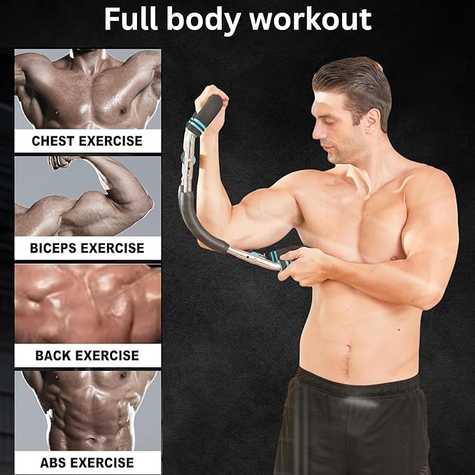 Twister Arm Trainer for Men, Chest Workout Equipment, Chest Exerciser, Gorilla Bar Arm Trainer, Arm and Chest Muscle Workout Equipment, Home Gym Fitness Accessory( Count 1)