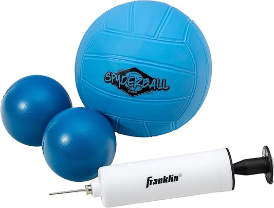Franklin Sports Spyder Pong Tennis - Table Tennis, Volleyball + 4 Square - Includes Net, Table, Paddles + Ball