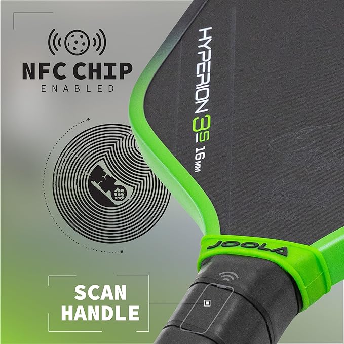 JOOLA 3S Pickleball Paddles – Raw Carbon Fiber Surface – Ben Johns Perseus, Hyperion, Scorpeus & Magnus Shapes – Elongated, Wide Body & Aero Curve Designs – 14mm/16mm Paddles – UPA-A Certified