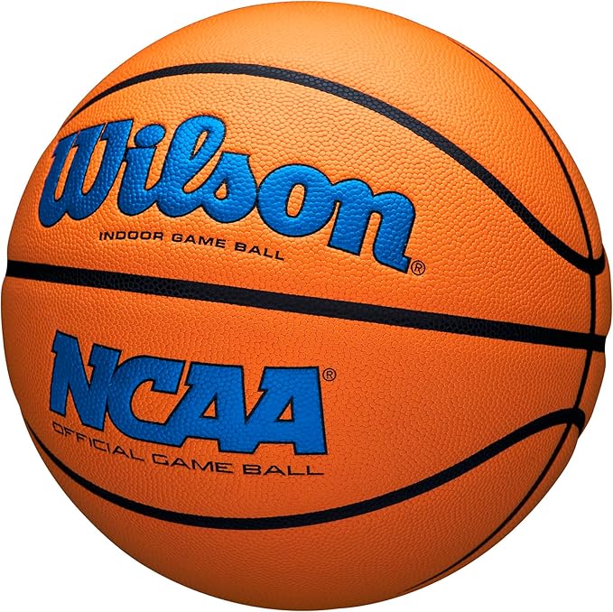 WILSON NCAA Evo NXT Official Indoor Game Basketballs - Sizes 6 and 7