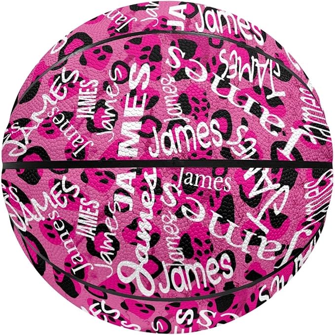 Personalized Basketball Leather Basketball Custom Basketball with Your Personalized Pictures Text Sports Equipment
