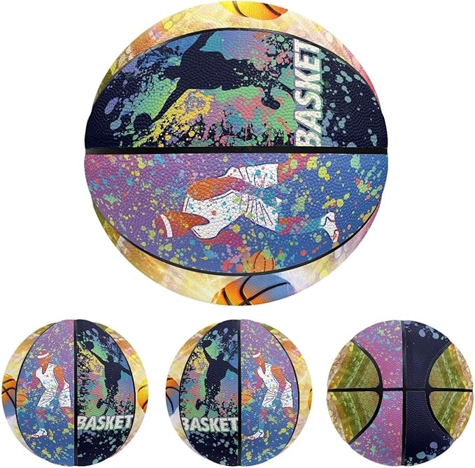 Personalized Basketball Leather Basketball Custom Basketball with Your Personalized Pictures Text Sports Equipment