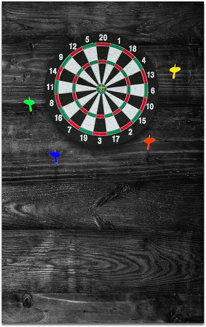 Felt Wood Grain Dart Board Wall Protectors Square Dart Board Backing Tiles Dartboard Backboard Cork Backboard Alternative