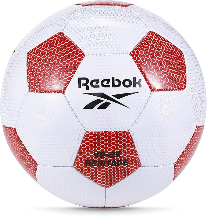 Reebok - Premium Soccer Ball, Advanced Build for Control & Durability, Size 5