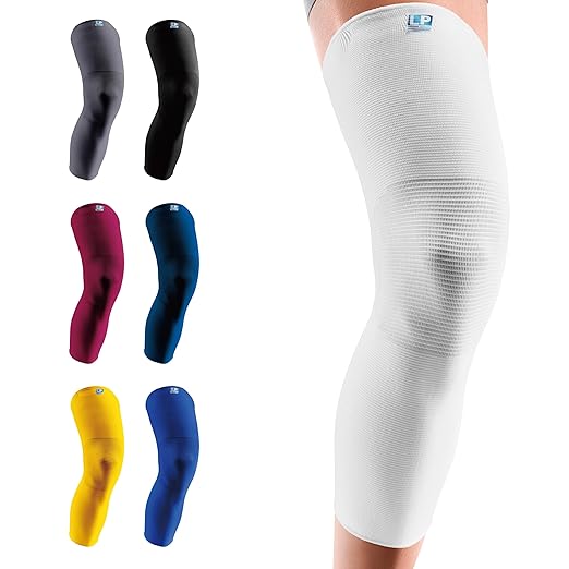 LP SUPPORT 667 Compression Sleeve Leg Full Length for Sports, Cycling, Running, Basketball, for Men Women