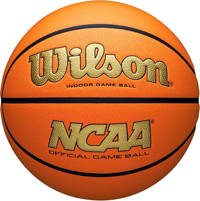WILSON NCAA Evo NXT Official Indoor Game Basketballs - Sizes 6 and 7