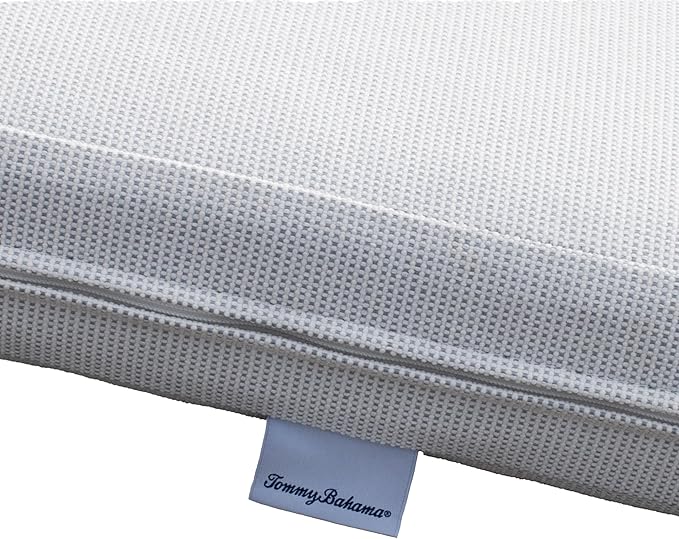 Tommy Bahama Bench Cushion, 50" X 19" X 2.5", Bamboo Bay Bone